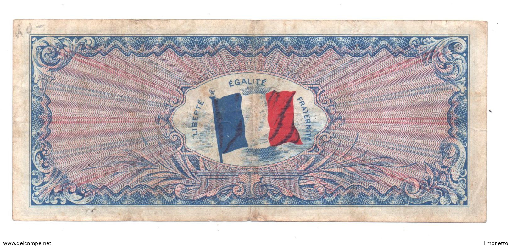 France- Trésor- 1944 -  50 Frs  " Drapeau "   Cat  Fayette  VF 19  état  TTB - 1944 Flagge/Frankreich