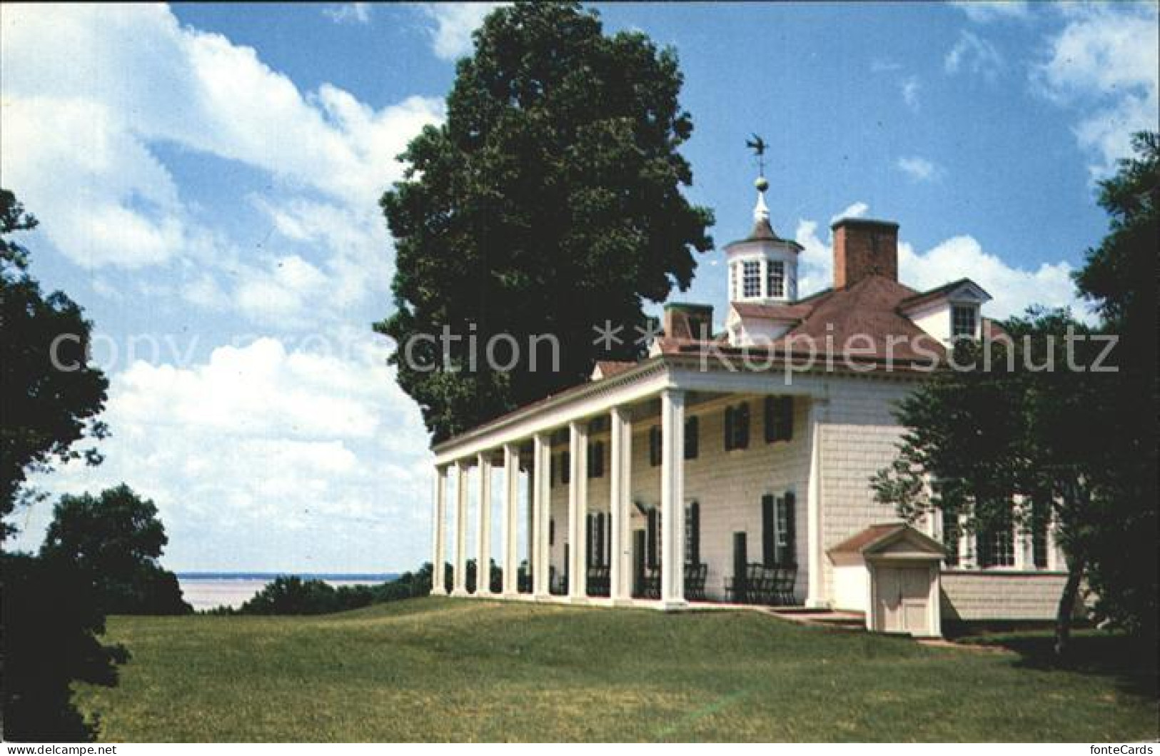 72311227 Mount_Vernon_Washington East Front  - Andere & Zonder Classificatie