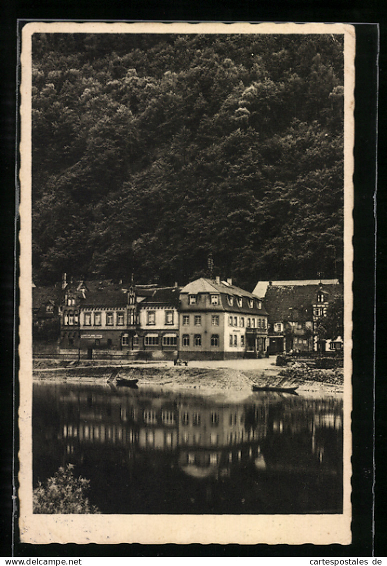 AK Miltenberg, Blick Zum Hotel Rose  - Miltenberg A. Main