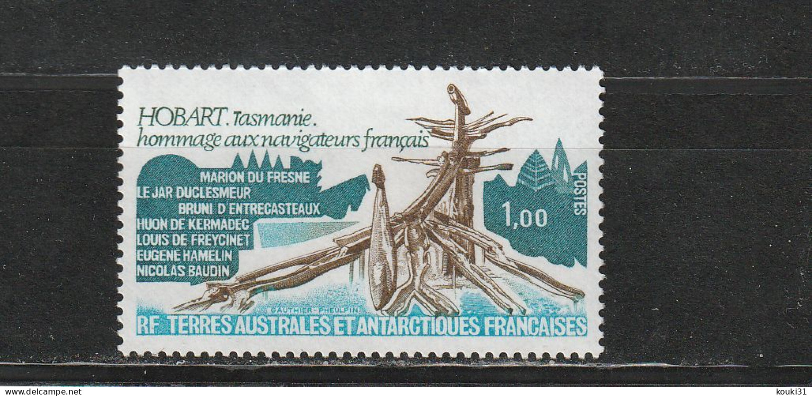 TAAF YT 77 ** : Hobart , Tasmanie - 1978 - Unused Stamps