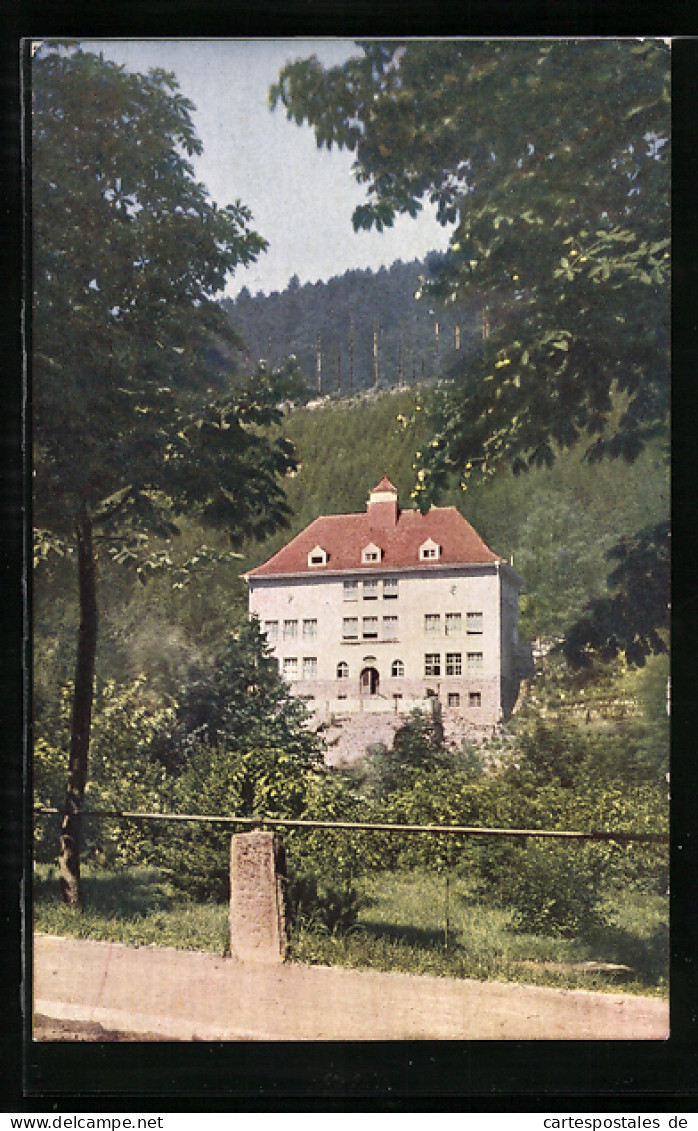 AK Calw, Neues Schulgebäude Der Spöhrer`schen Höheren Handelsschule  - Calw