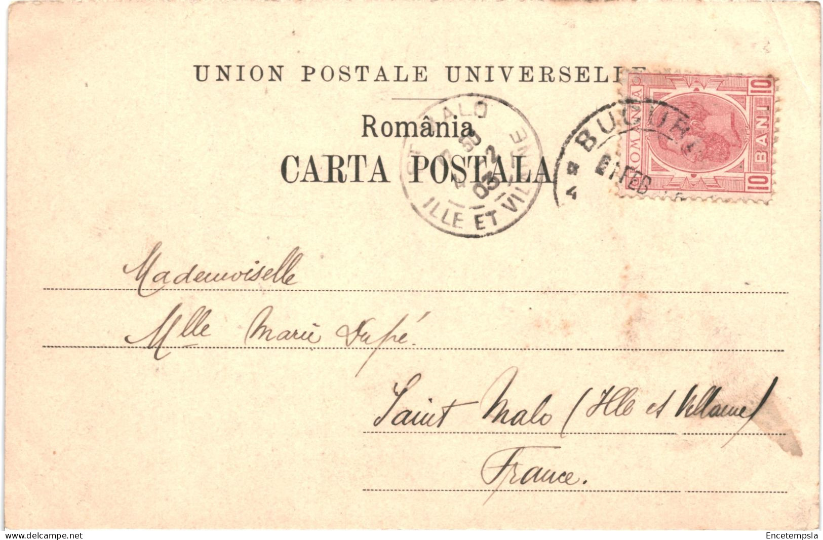 CPA Carte Postale Roumanie  Bucuresci  Teatrul National 1903 VM79968ok - Roumanie