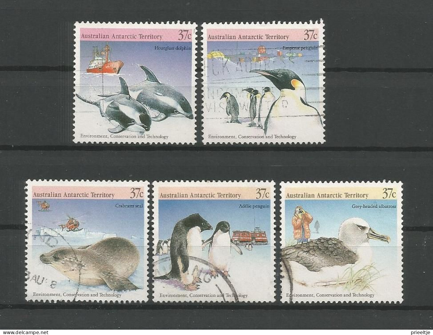 Australia AAT 1988 Fauna Y.T. 79/83 (0) - Usati