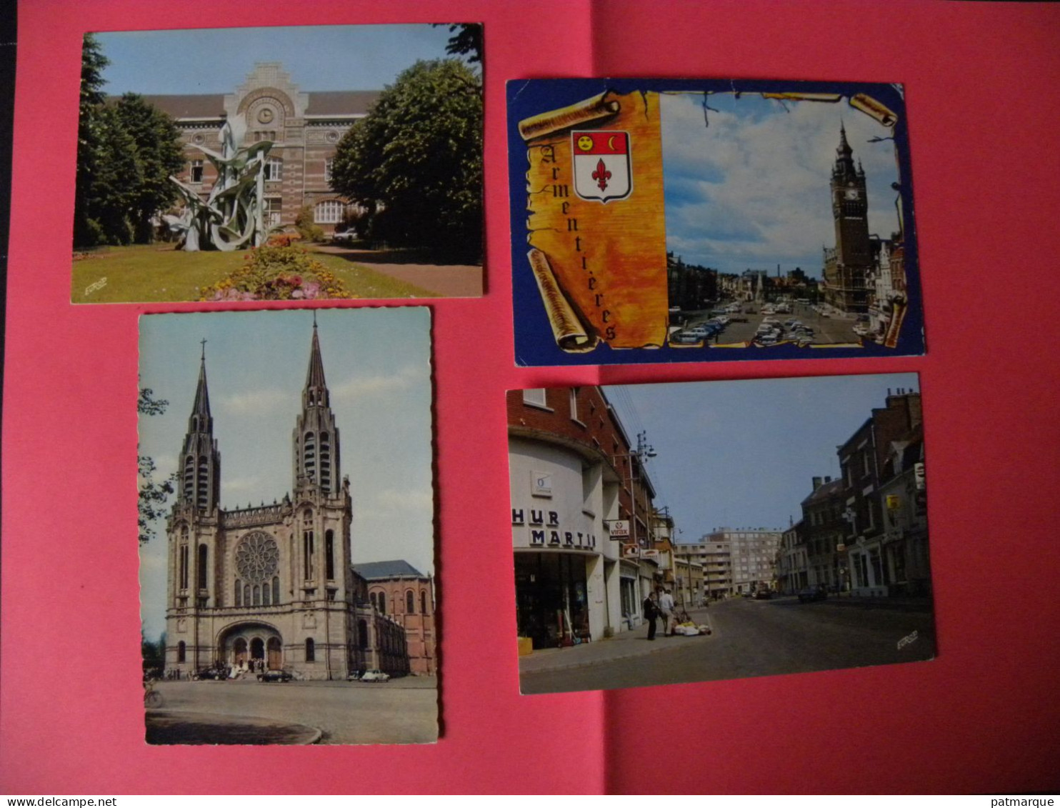 59. ARMENTIERES - Lot De 4 Cartes - Armentieres