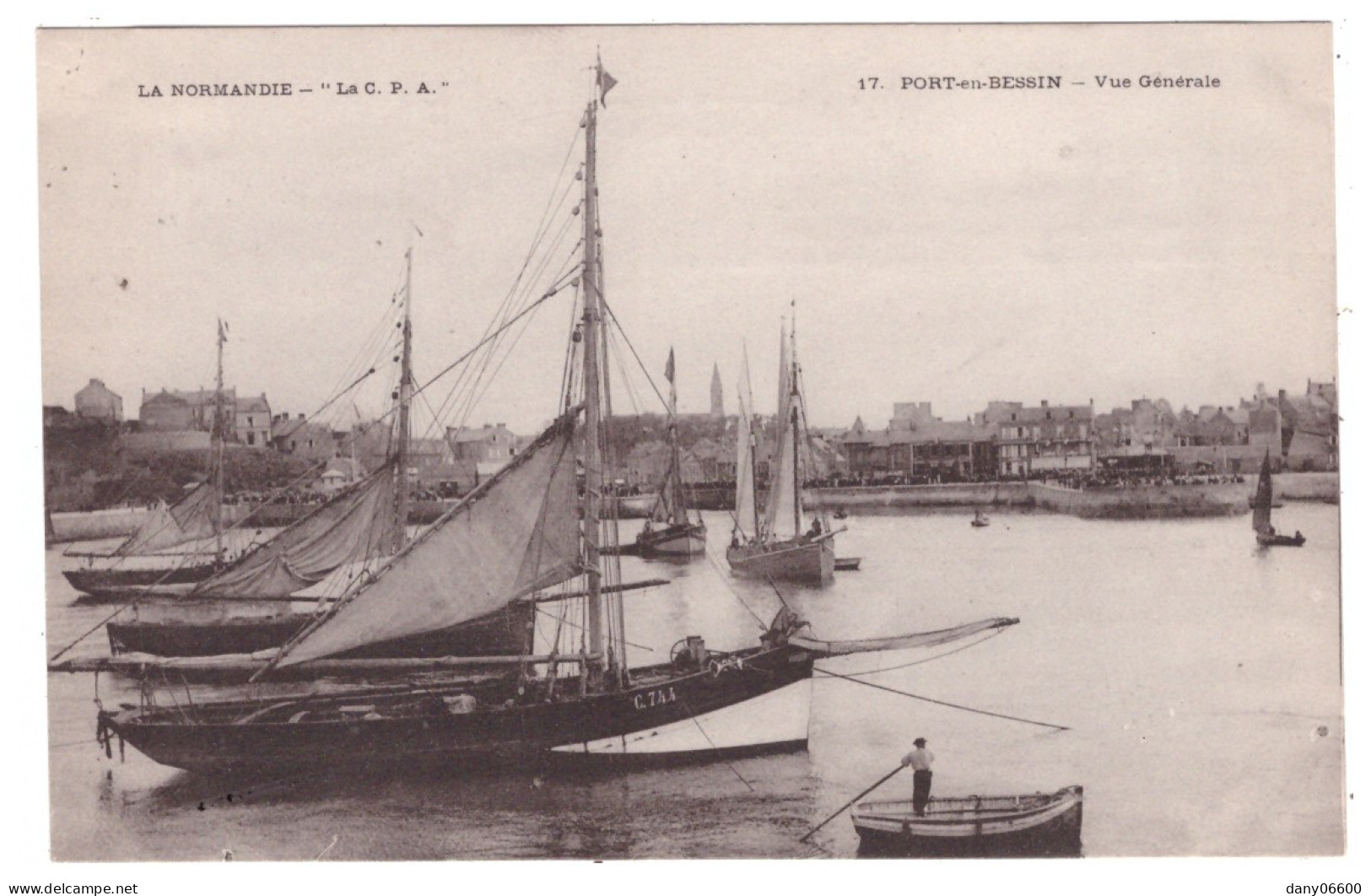 PONT EN BESSIN   (carte Animée) - Port-en-Bessin-Huppain