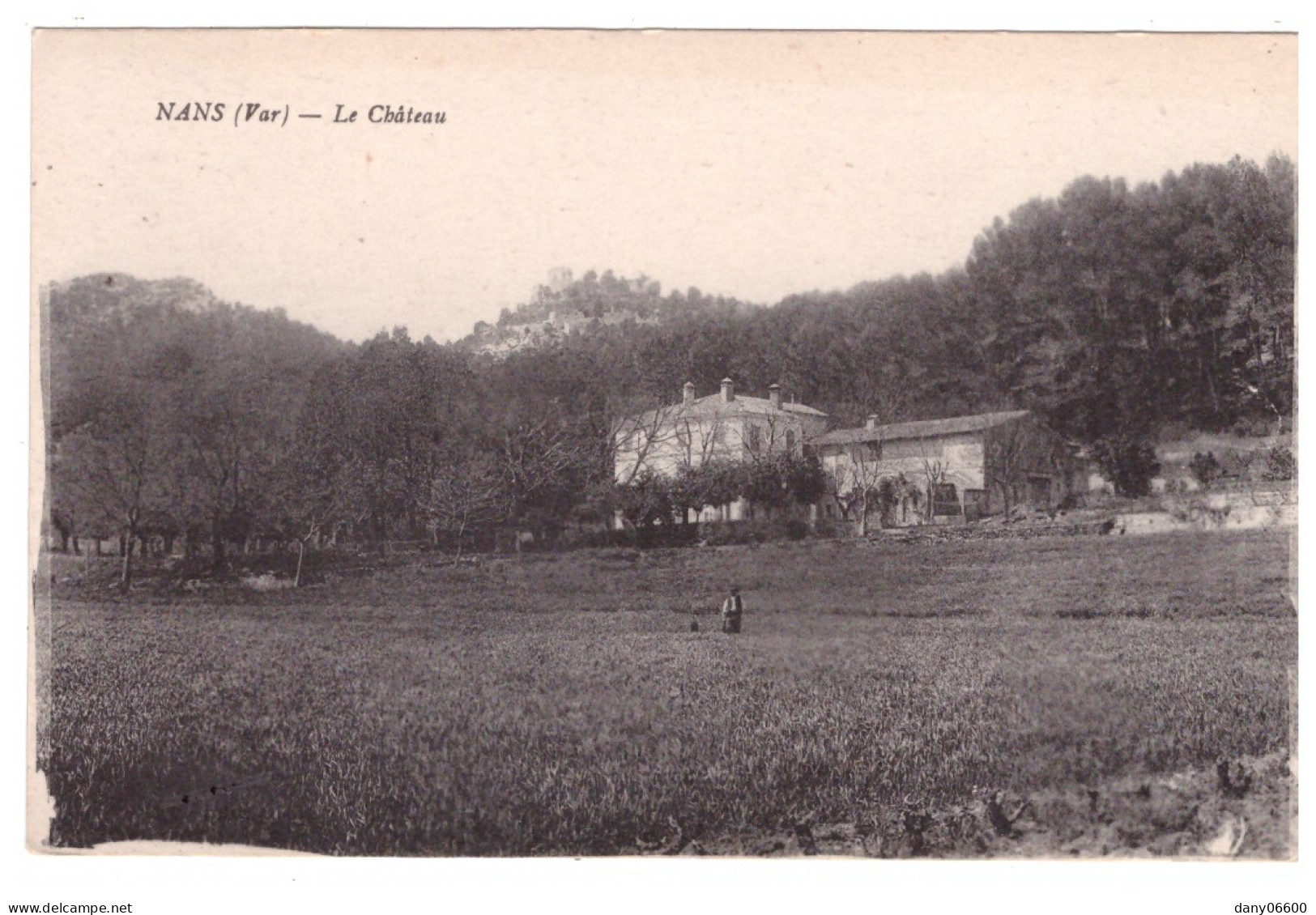 NANS - Le Château (carte Photo Animée) - Nans-les-Pins