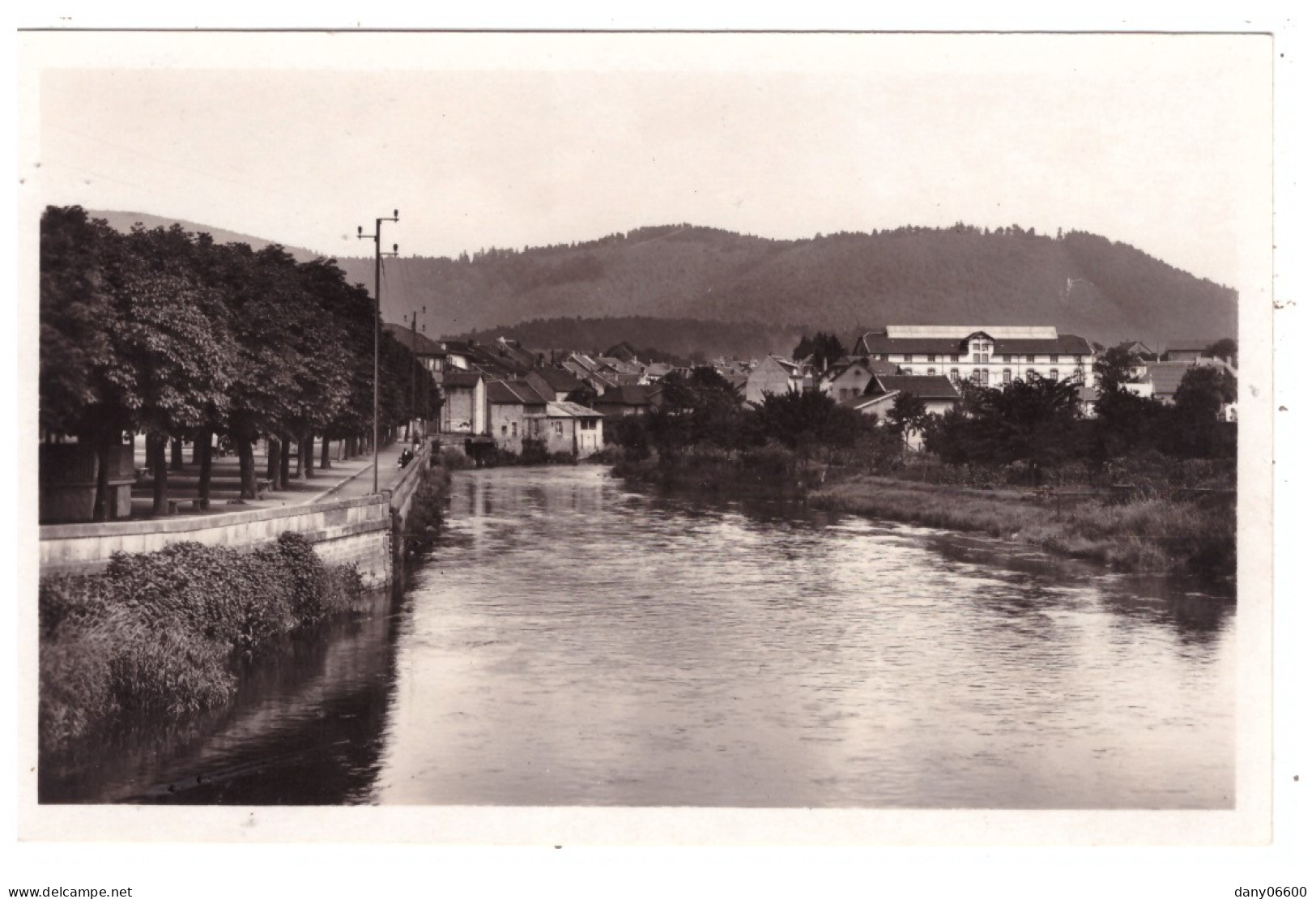 RAON L ETAPE - La Meurthe Et Le Quai De La Victoire (carte Photo) - Raon L'Etape