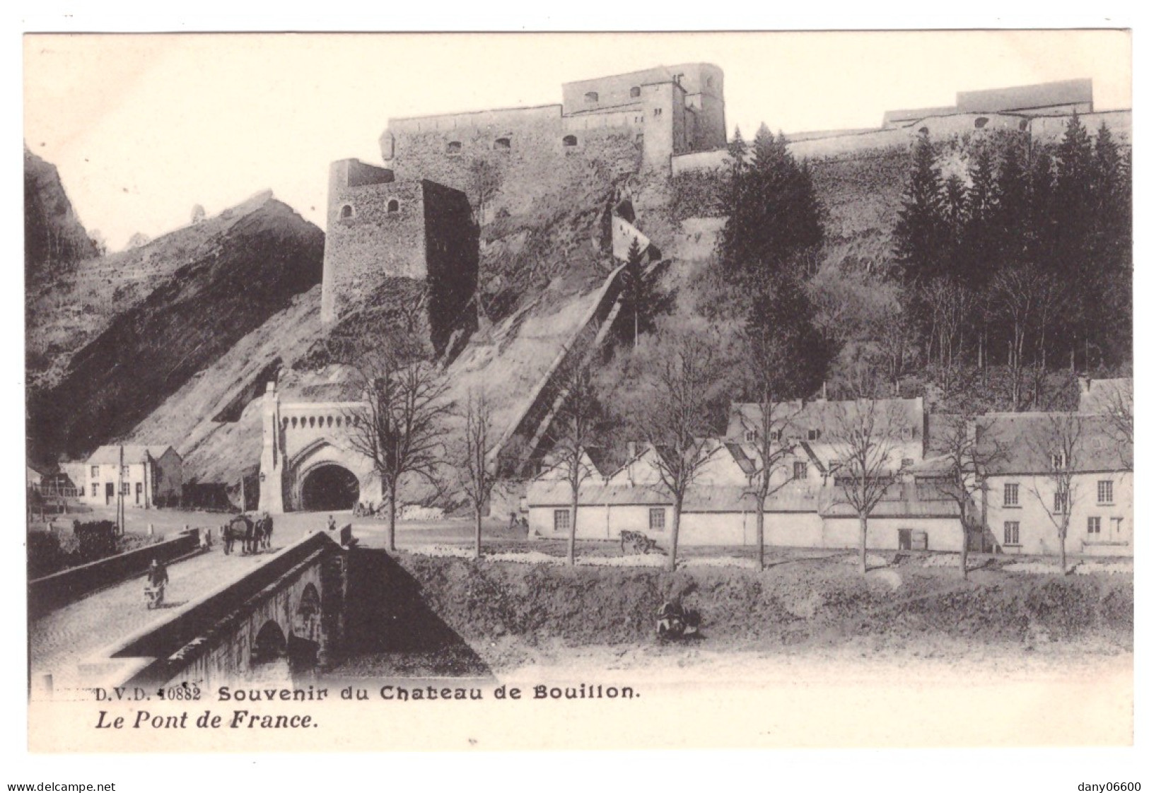 LUXEMBOURG - Chateau De Bouillon - Le Pont De France  - Bouillon