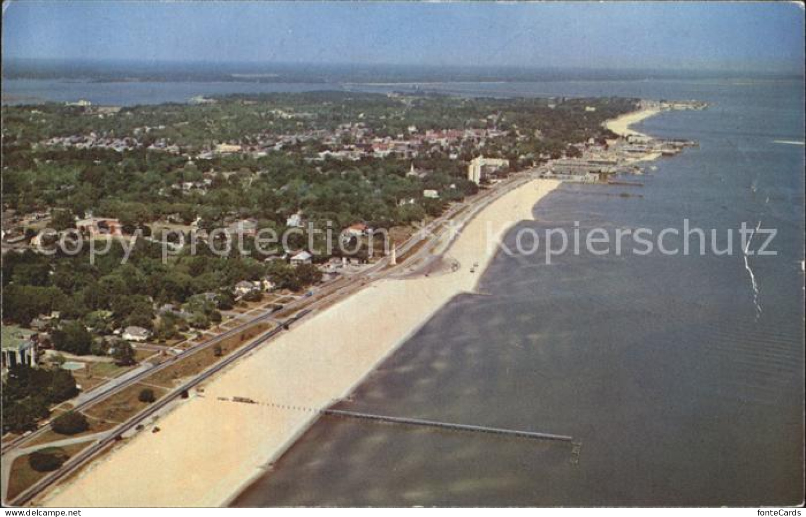 72308881 Biloxi Mississippi Gulf Coast Beaches Air View - Other & Unclassified