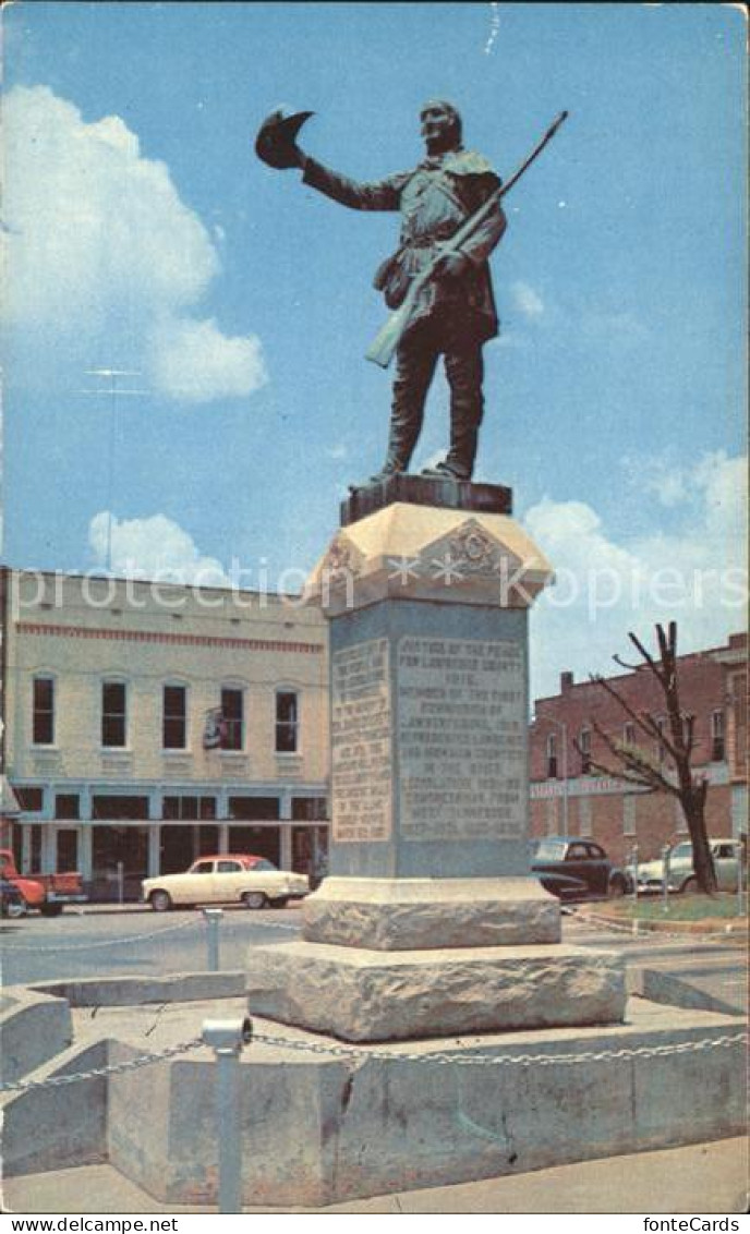 72308872 Lawrenceburg_Tennessee Statue Of Davy Crockett - Autres & Non Classés