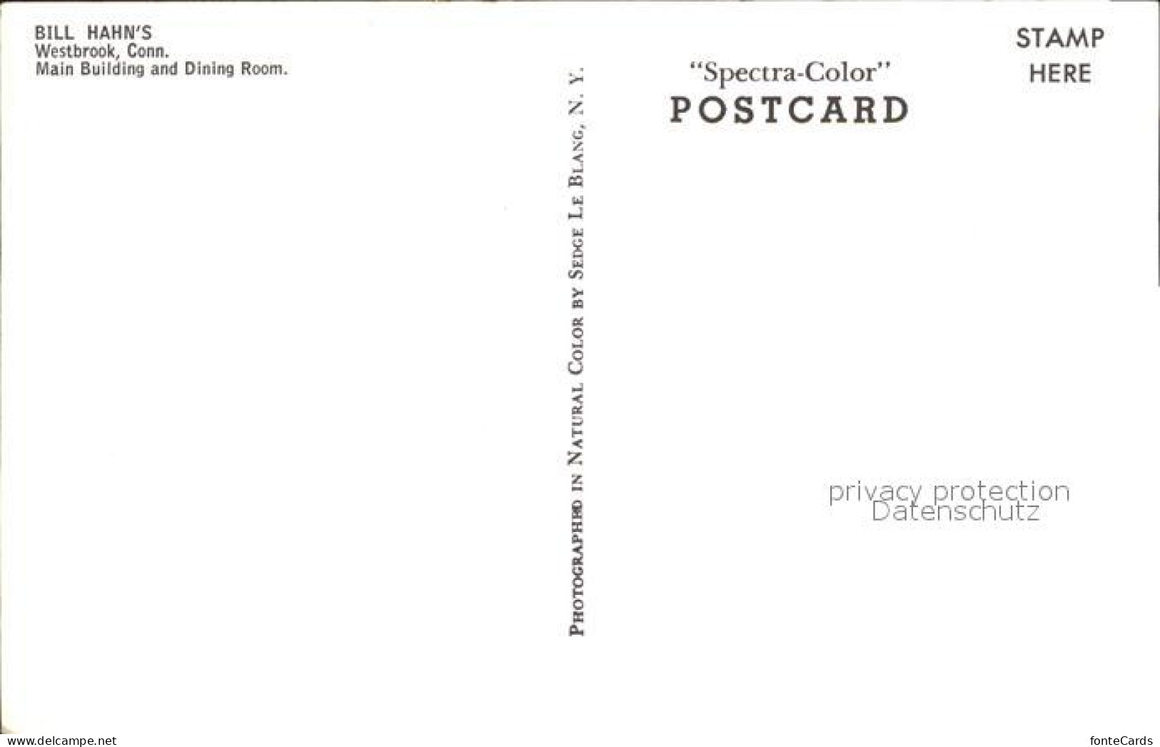 72308870 Westbrook_Connecticut Bill Hahns Main Building And Dining Room - Other & Unclassified