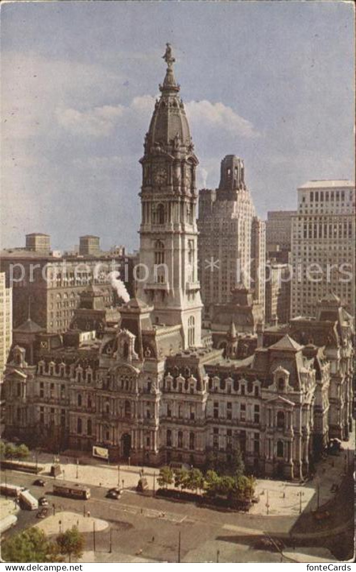 72308863 Philadelphia Pennsylvania City Hall Statue Of William Penn Crowning The - Other & Unclassified