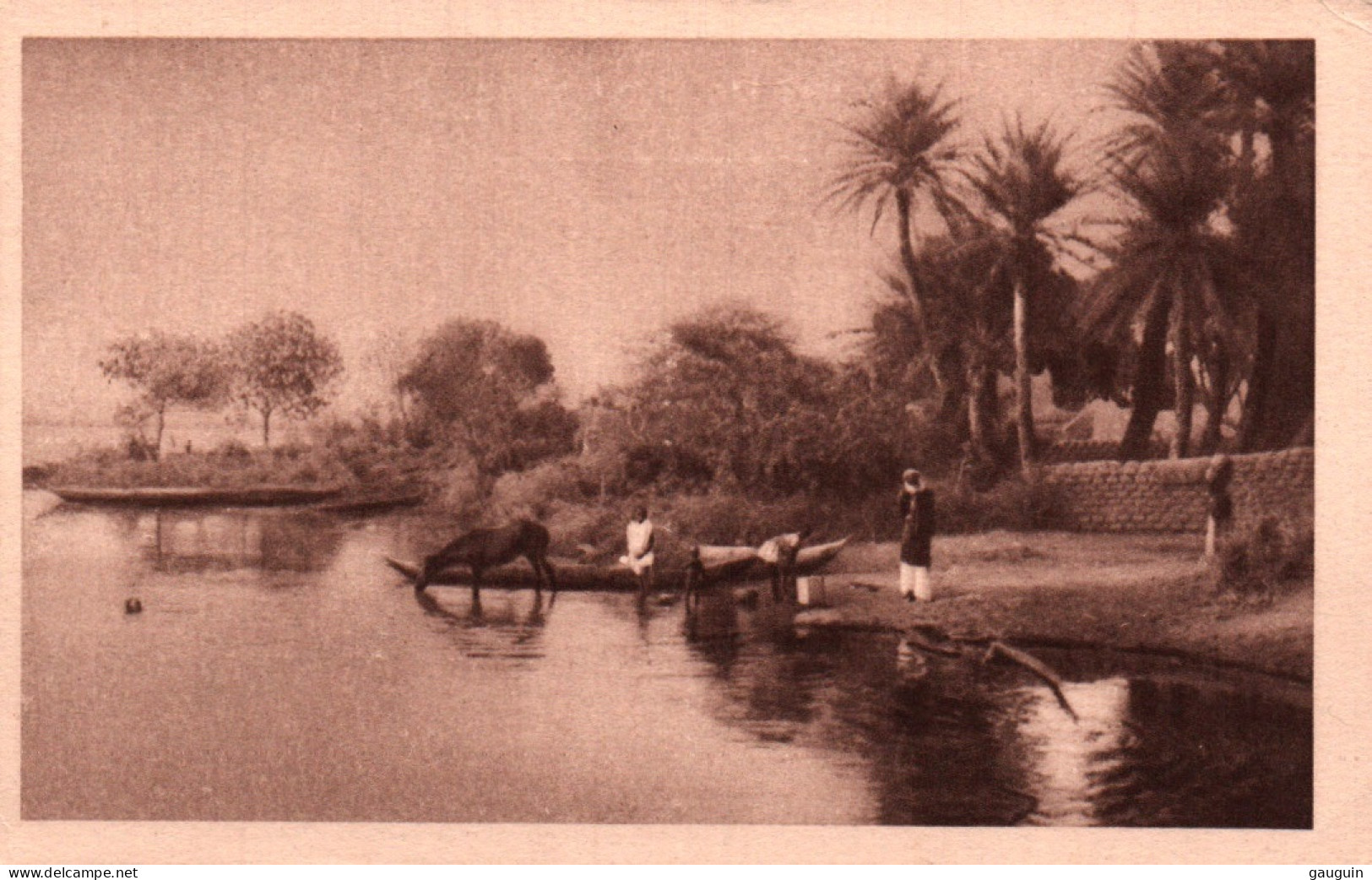 CPA - GAO - Sur La Rive Du Niger - Edition Héliogravure - Malí