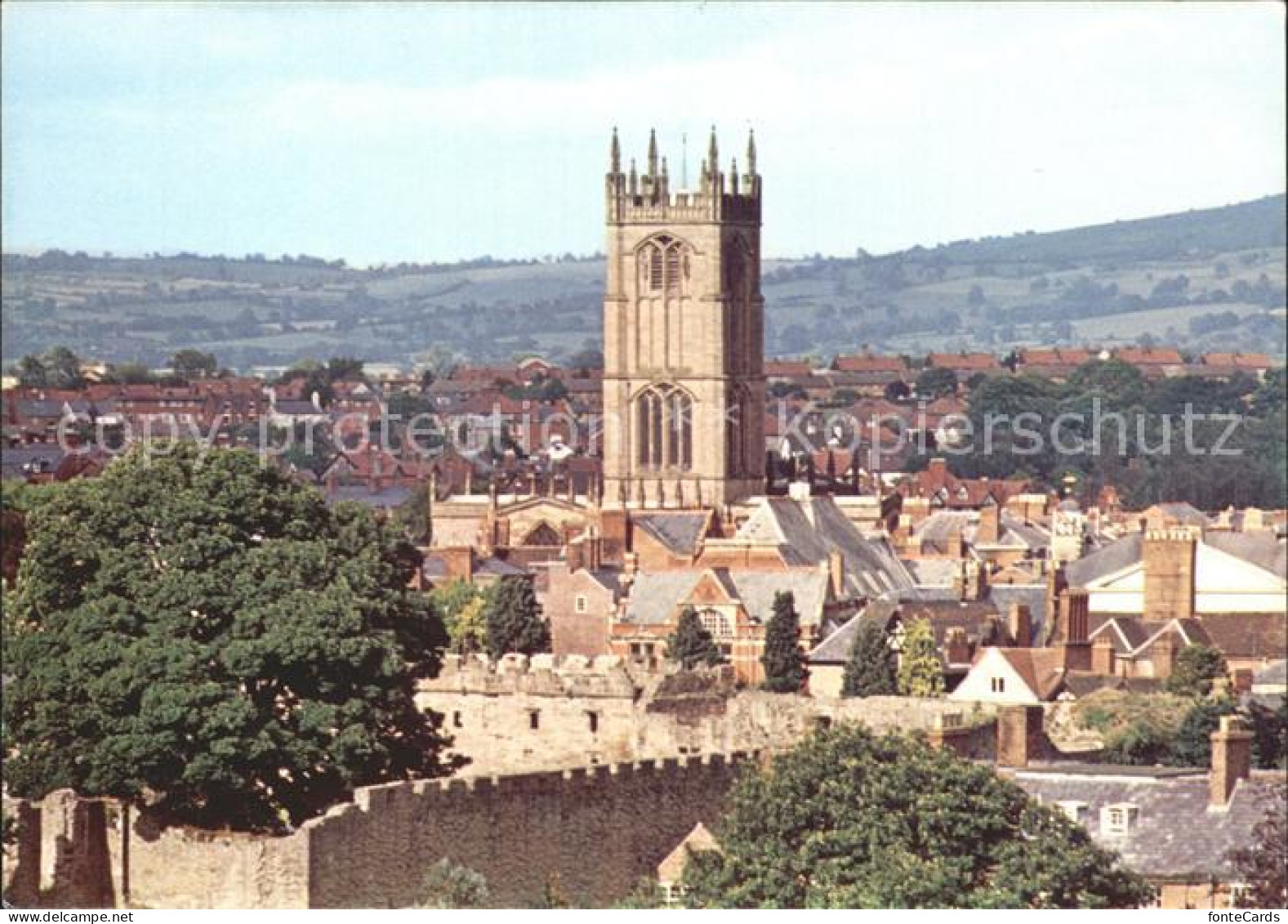 72308573 Ludlow Henley Paris Church  - Shropshire