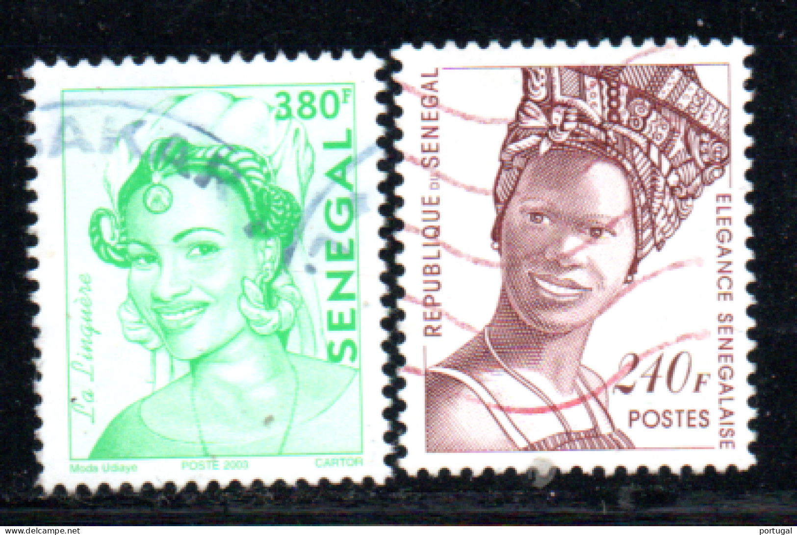 Sénégal  ( 2 Timbres ) - OBLITERE - Senegal (1960-...)