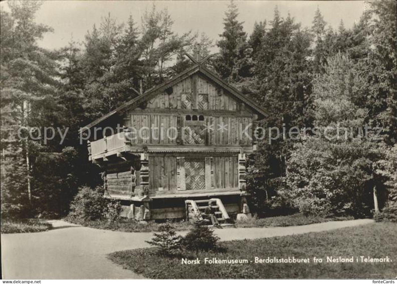 72307329 Telemarken Norsk Folkemuseum Berdalsstabburet Fra Nesland Telemarken - Noorwegen