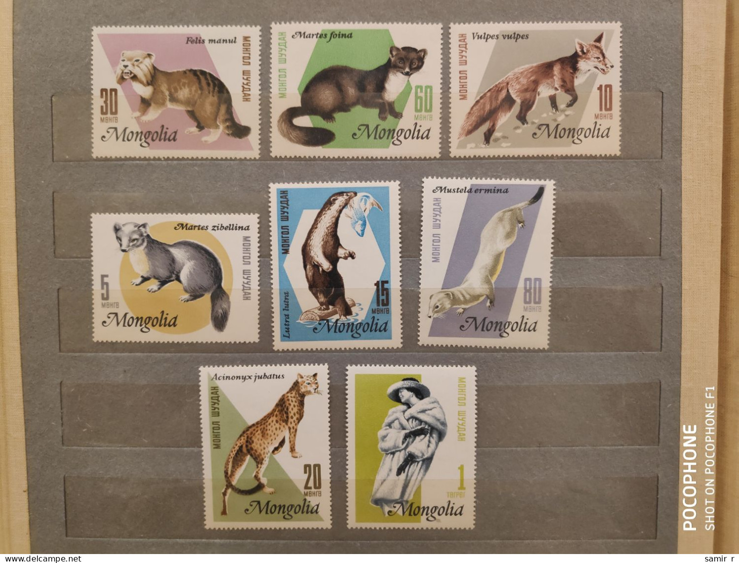 1966	Mongolia	Animals (F90) - Mongolië