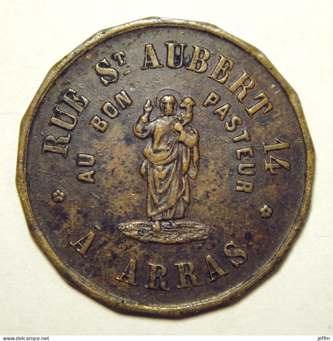 Arras - Jeton Publicitaire Au Bon Pasteur - Monedas / De Necesidad
