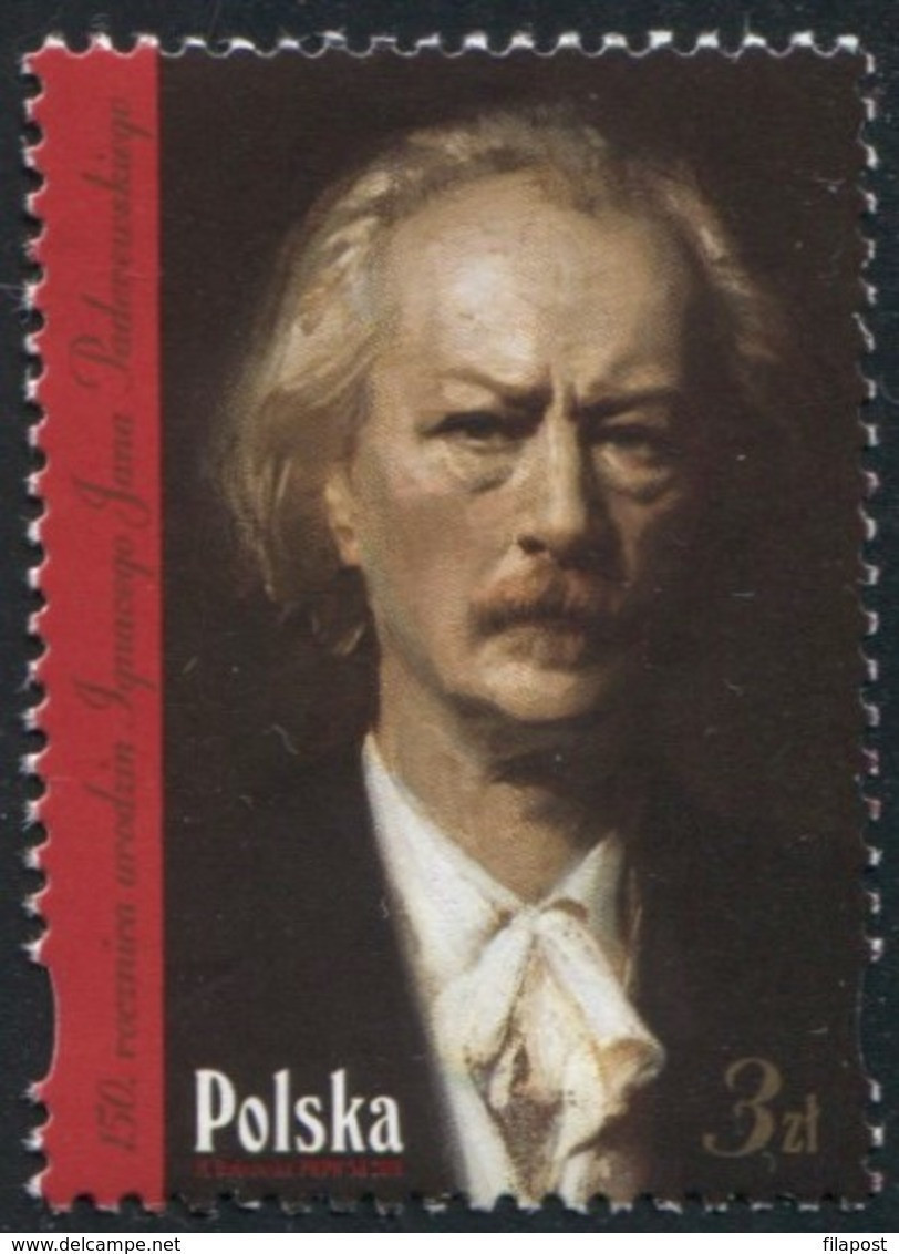 Poland 2010 Mi 4501, 150 Anniversary Of Birthday Of Ignacy Paderewski Maestro Politic MNH** - Neufs