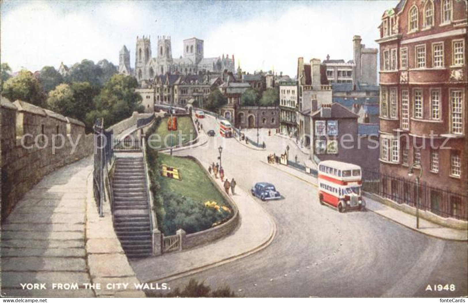72306907 York UK From City Walls  York - Other & Unclassified