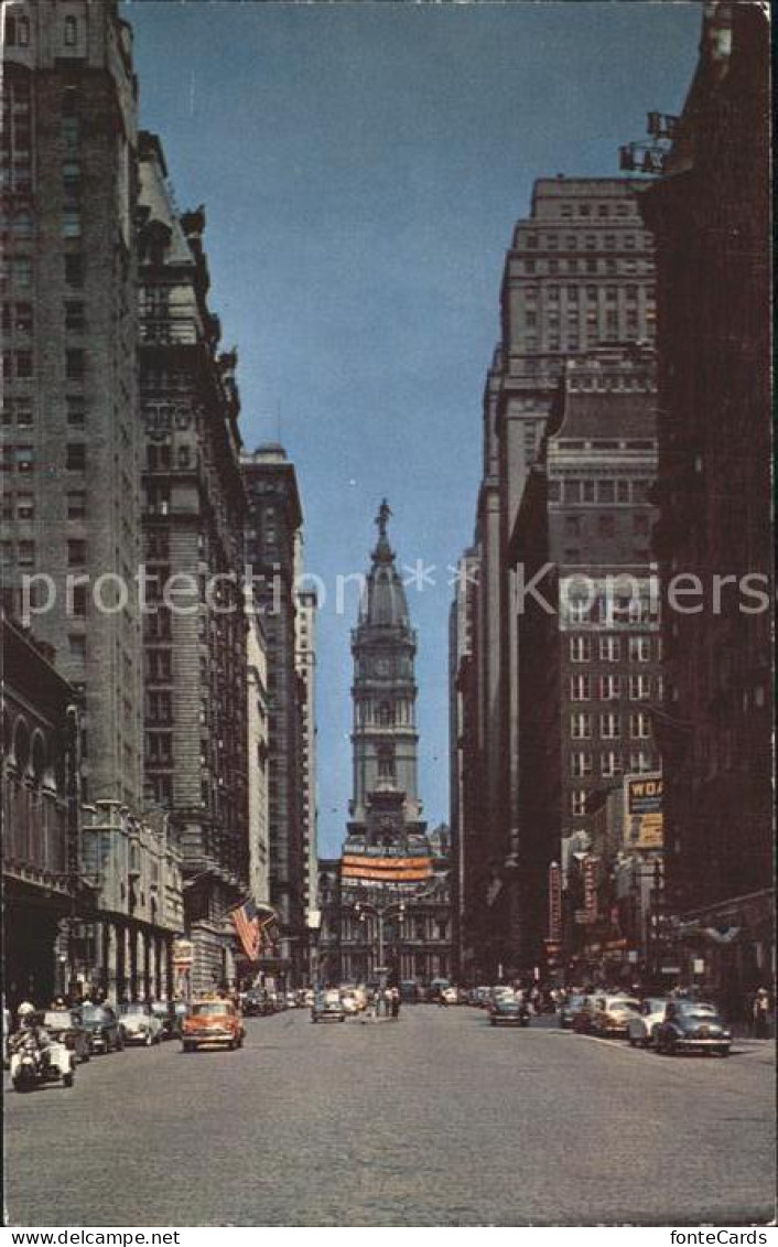 72306906 Philadelphia Pennsylvania Looking North South Broad Street  Philadelphi - Autres & Non Classés