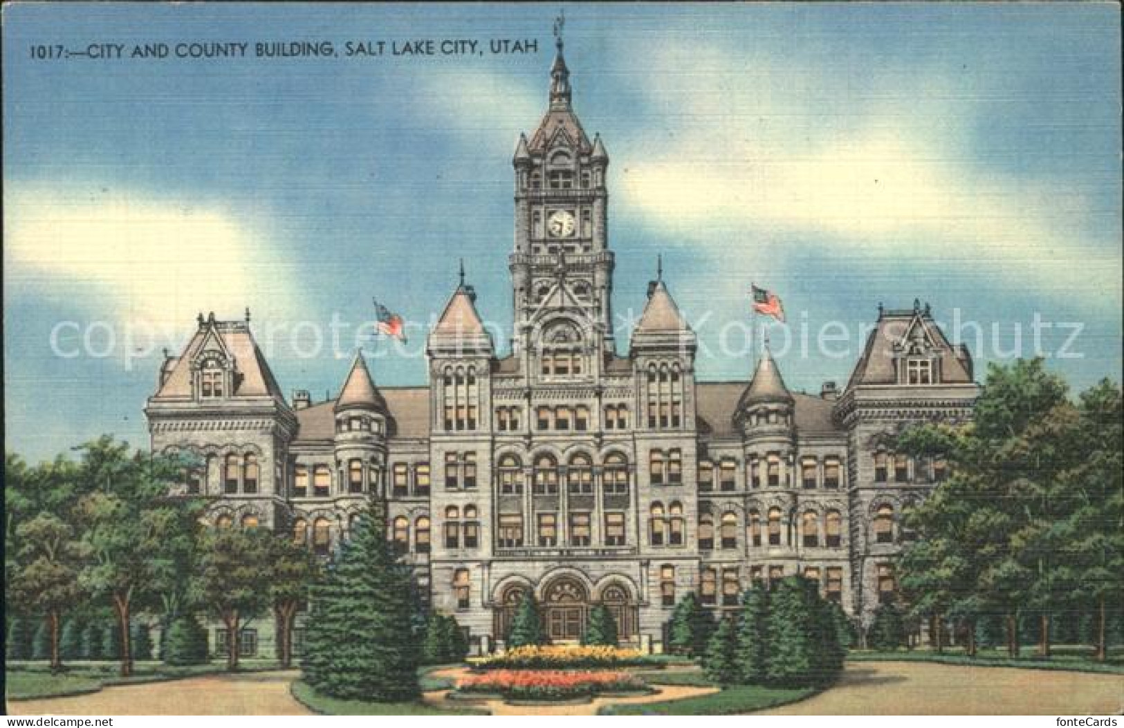 72306895 Salt_Lake_City City County Building  - Andere & Zonder Classificatie