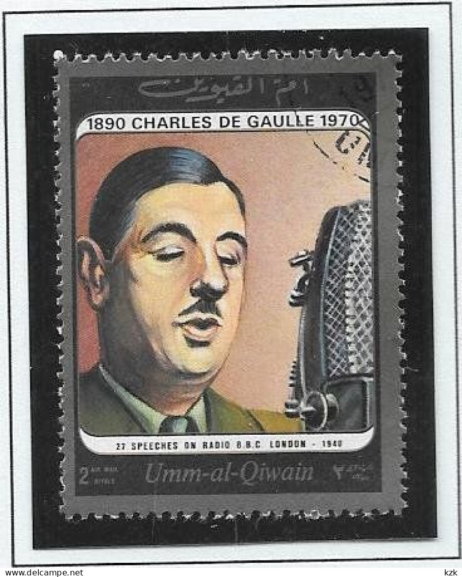 08	21 129		Émirats Arabes Unis - UMM AL QIWAIN - De Gaulle (Général)