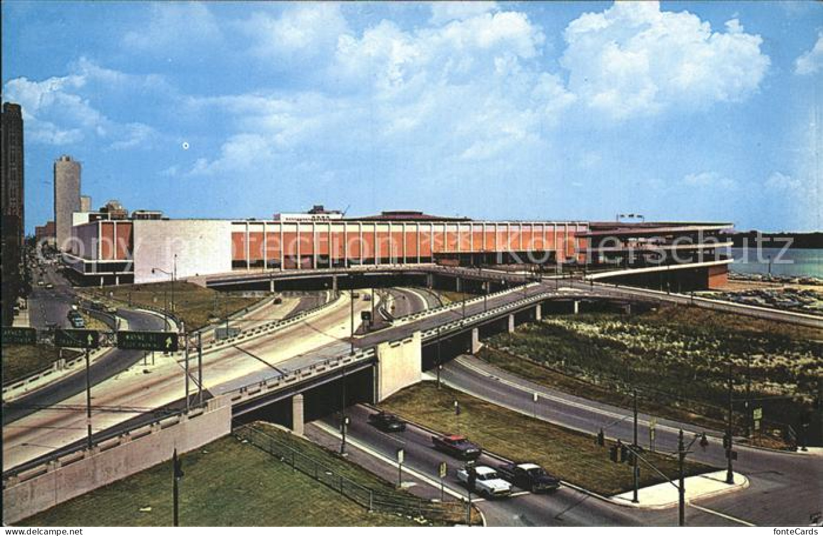 72306848 Detroit_Michigan Cobo Hall Expressways  - Other & Unclassified