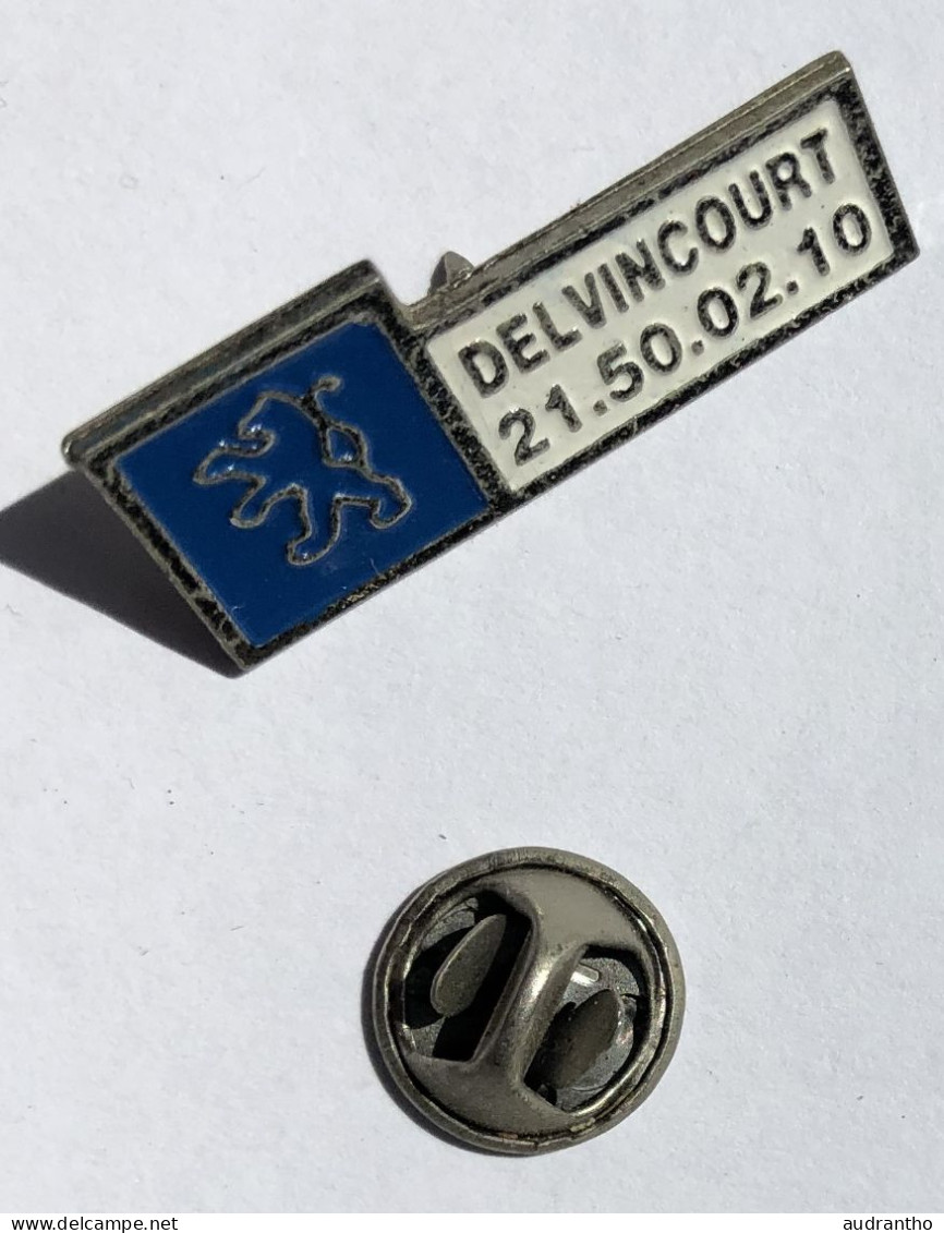 Pin's - Garage PEUGEOT - Delvincourt - Peugeot