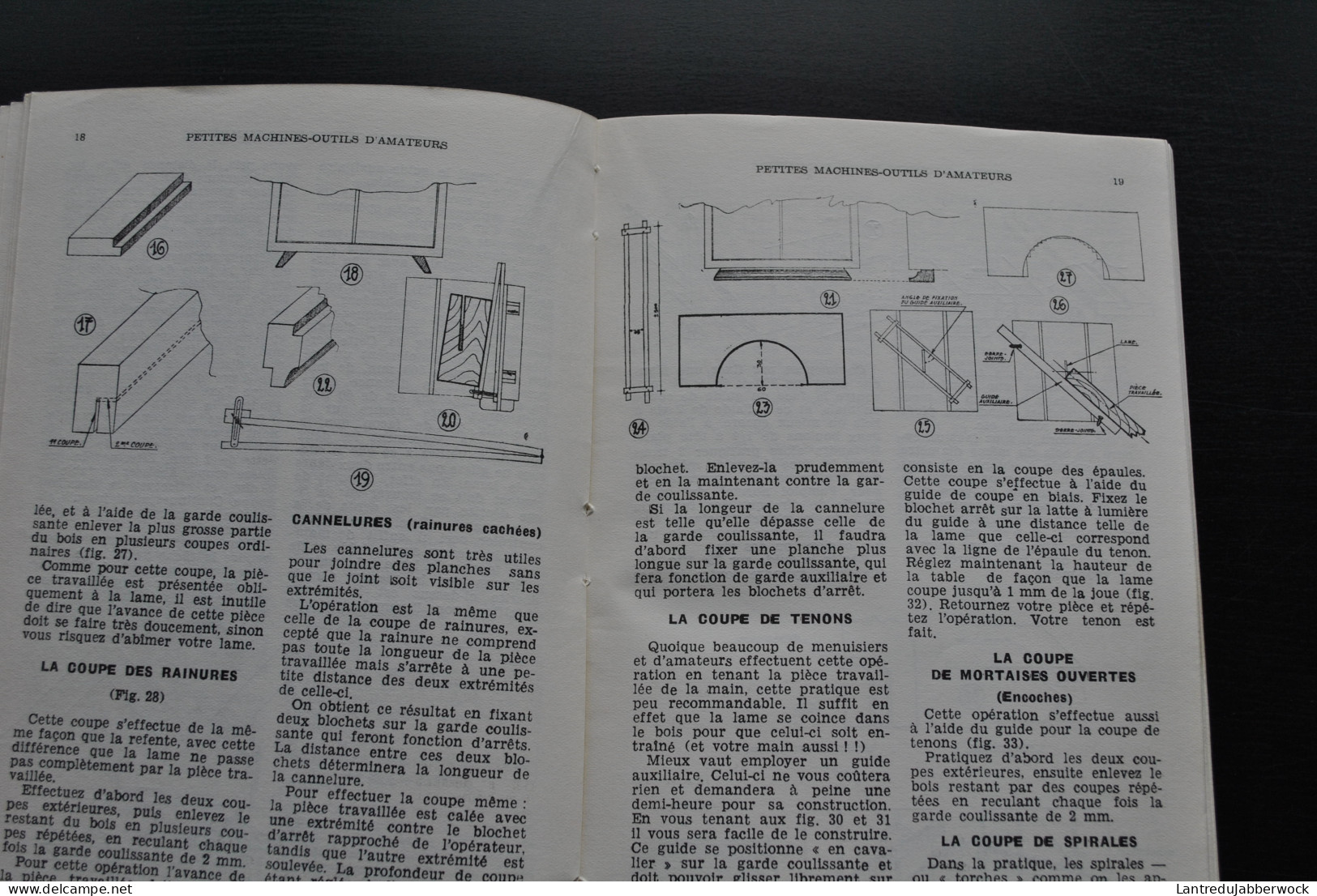 VAN HULLE PETITES MACHINES-OUTILS D'AMATEURS CONSTRUCTION UTILISATION COLLECTION LES LIVRES PRATIQUES 1961 Toupies... - Do-it-yourself / Technical