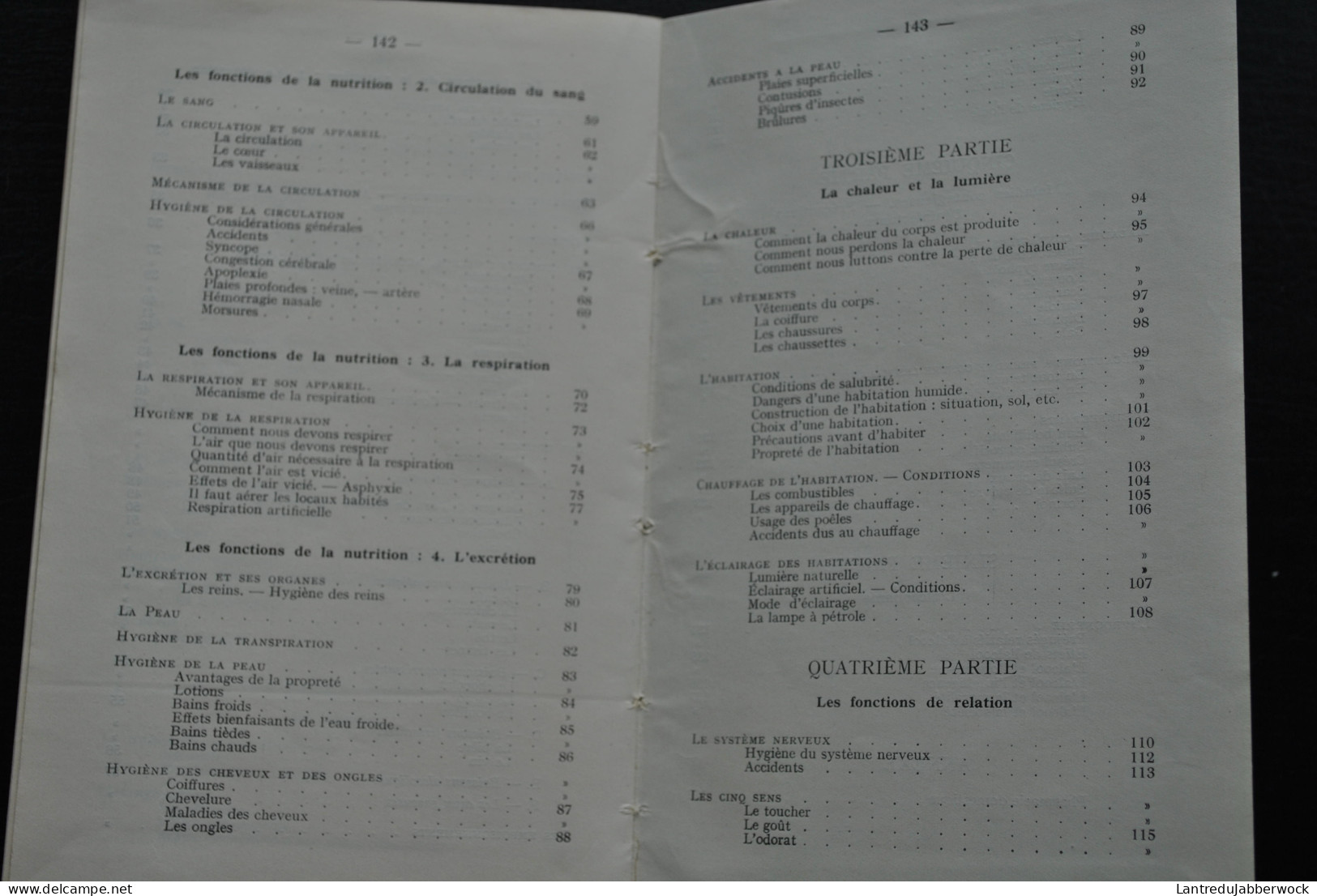 PIRSON Manuel D'hygiène Moderne Basée Sur Des Notions D'anatomie Et De Physiologie à L'usage De L'école Primaire 1936 - 1901-1940