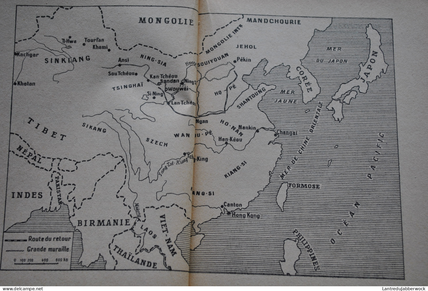 SPENCER Barbara Mon Hôpital Dans Le Désert Chinois Julliard 1955 Collection Sciences Et Voyages Chine SANDAN GOBI - Reisen