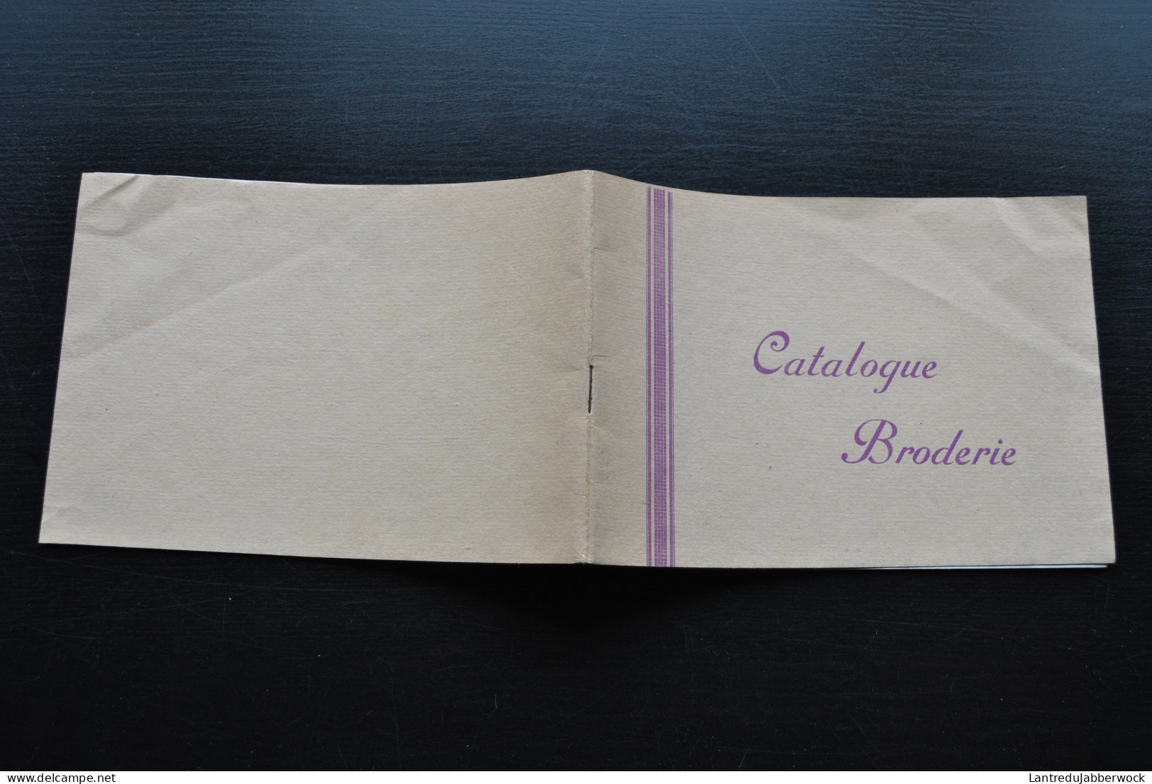 ALBUM DES MODÈLES DE BRODERIES DE Ste Ame TEXTILE DE COURTRAI TISSAGE MÉCANIQUE MENIN ANCIEN CATALOGUE BRODERIE RARE - Bricolage / Técnico