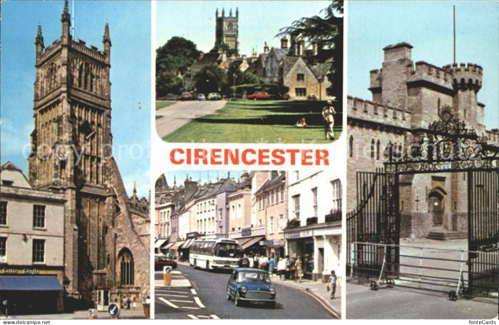 72306033 Cirencester Beeches Parish Church Old Barracks  - Sonstige & Ohne Zuordnung