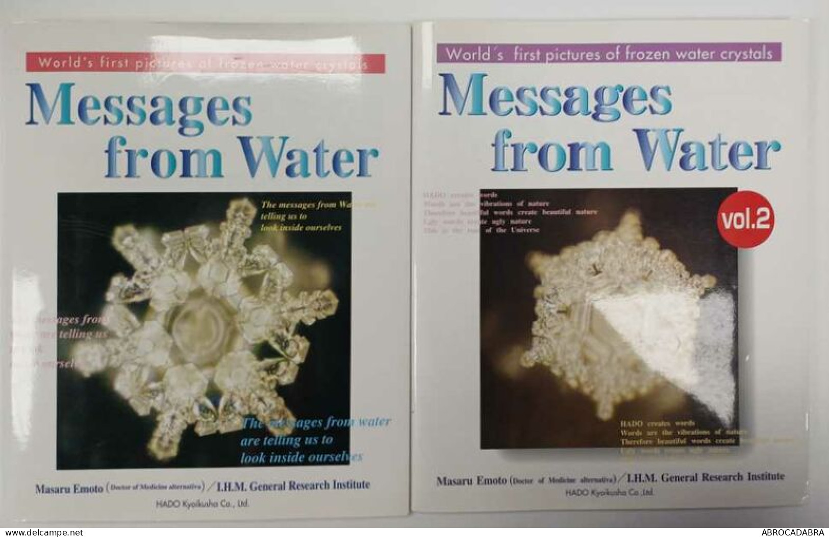 Messages From Water Vol 1 Et 2 - Wetenschap