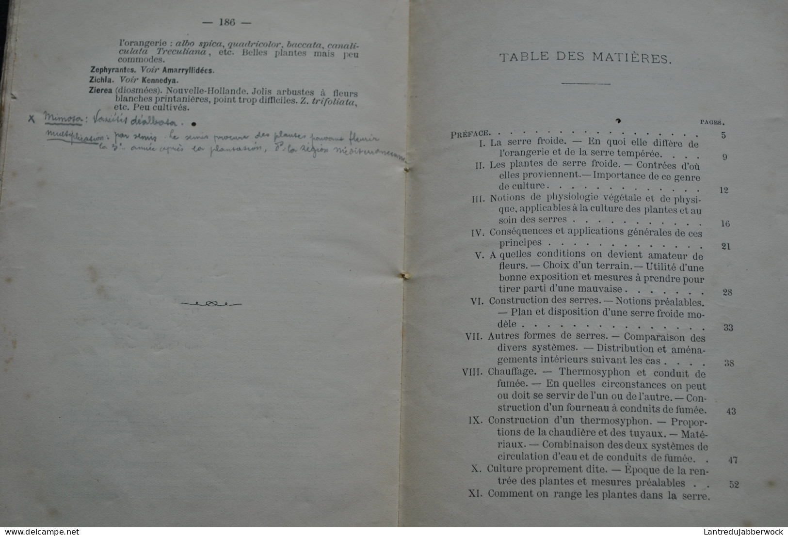 DE PUYDT GUIDE DE L'AMATEUR DE FLEURS Plantes de serre froide d'orangerie d'appartements et jardins d'été 1886 MANCEAUX