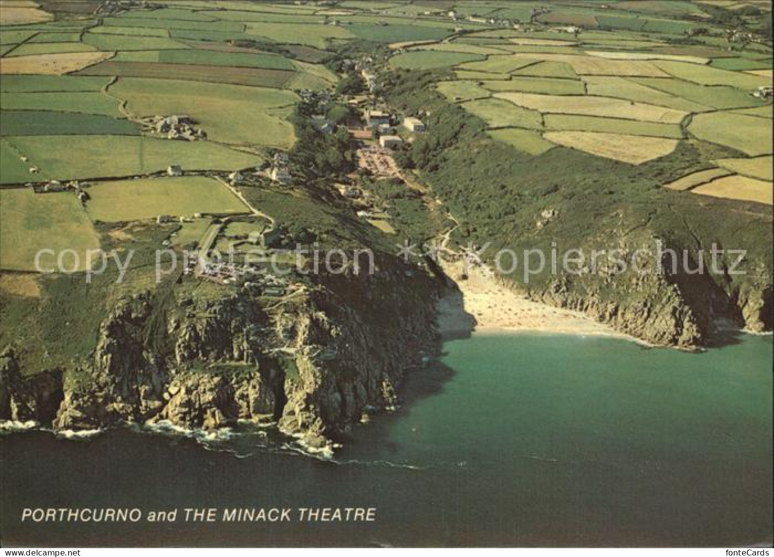 72305558 Porthcurno Minack Theatre Fliegeraufnahme St Levan Penwith - Other & Unclassified
