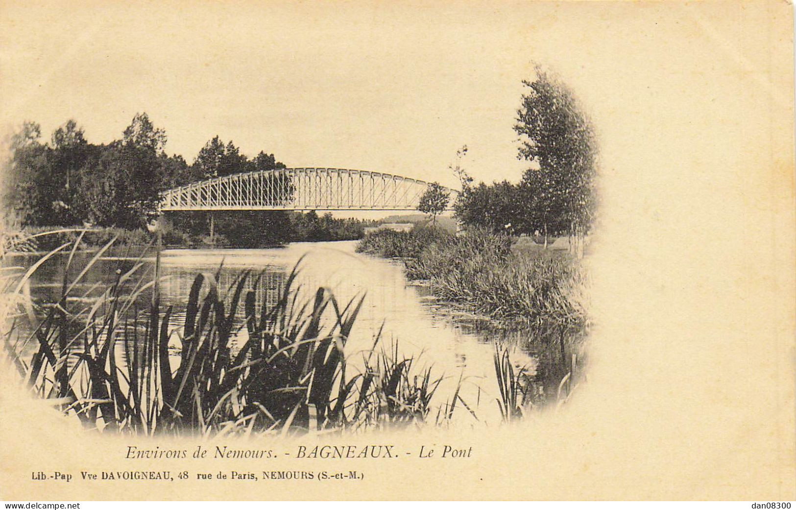 77 ENVIRONS DE NEMOURS BAGNEAUX LE PONT - Bagneaux Sur Loing