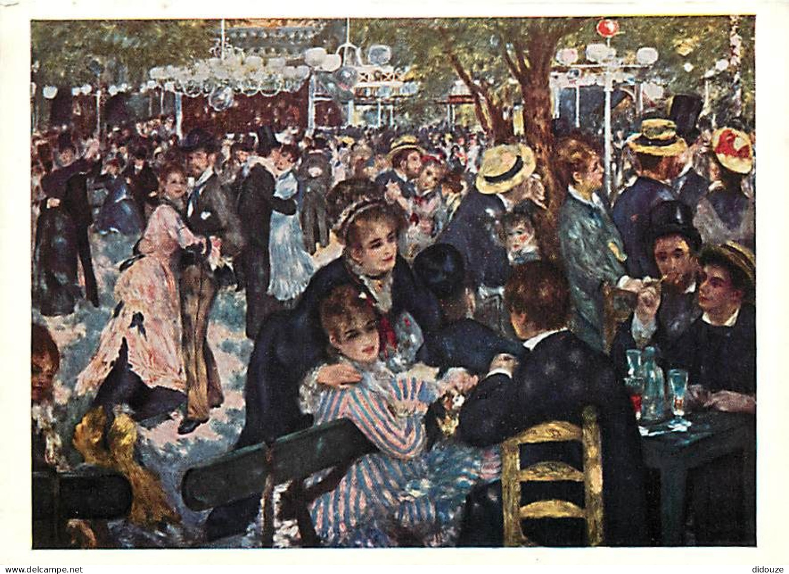 Art - Peinture - Pierre-Auguste Renoir - Le Moulin De La Galette - CPM - Carte Neuve - Voir Scans Recto-Verso - Peintures & Tableaux