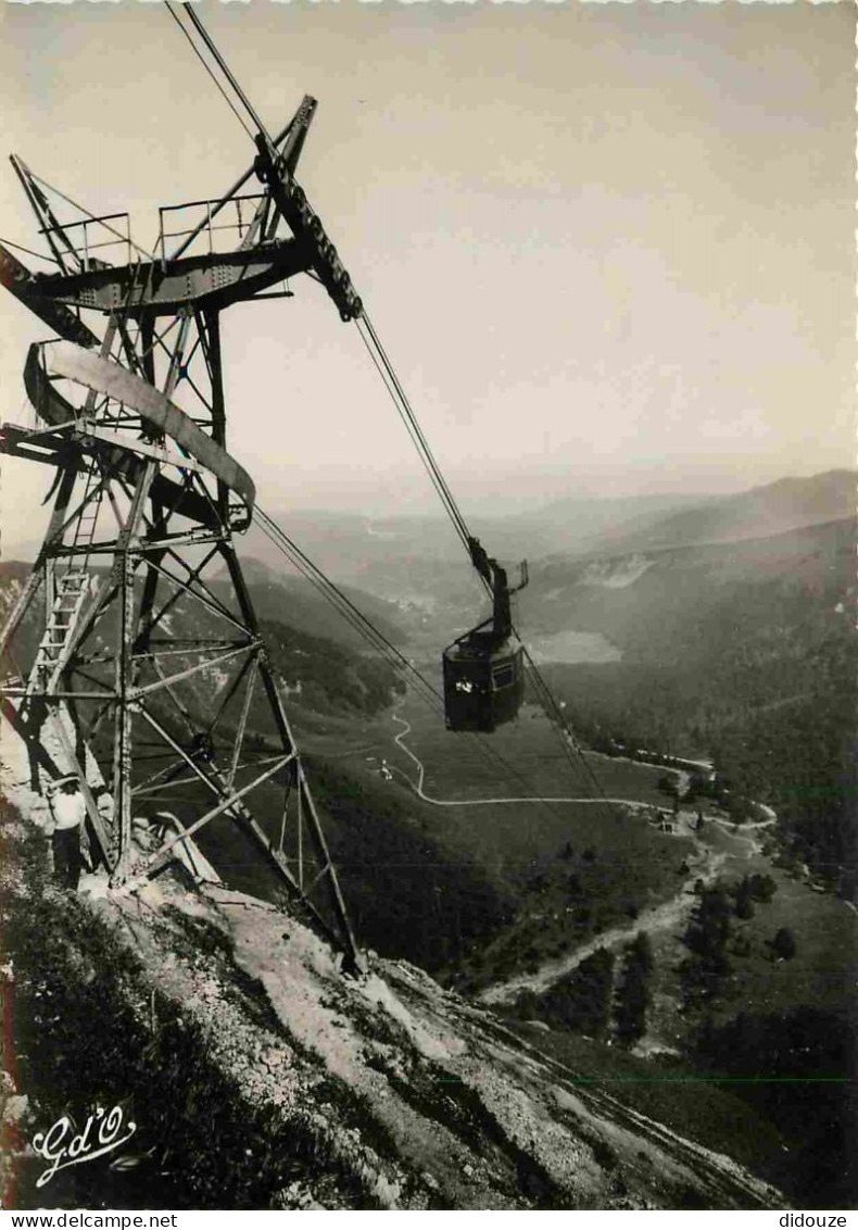 63 - Le Mont Dore - Le Puy De Sancy - Téléférique Du Sancy - Vallée Du Mont Dore - Carte Dentelée - CPSM Grand Format -  - Le Mont Dore