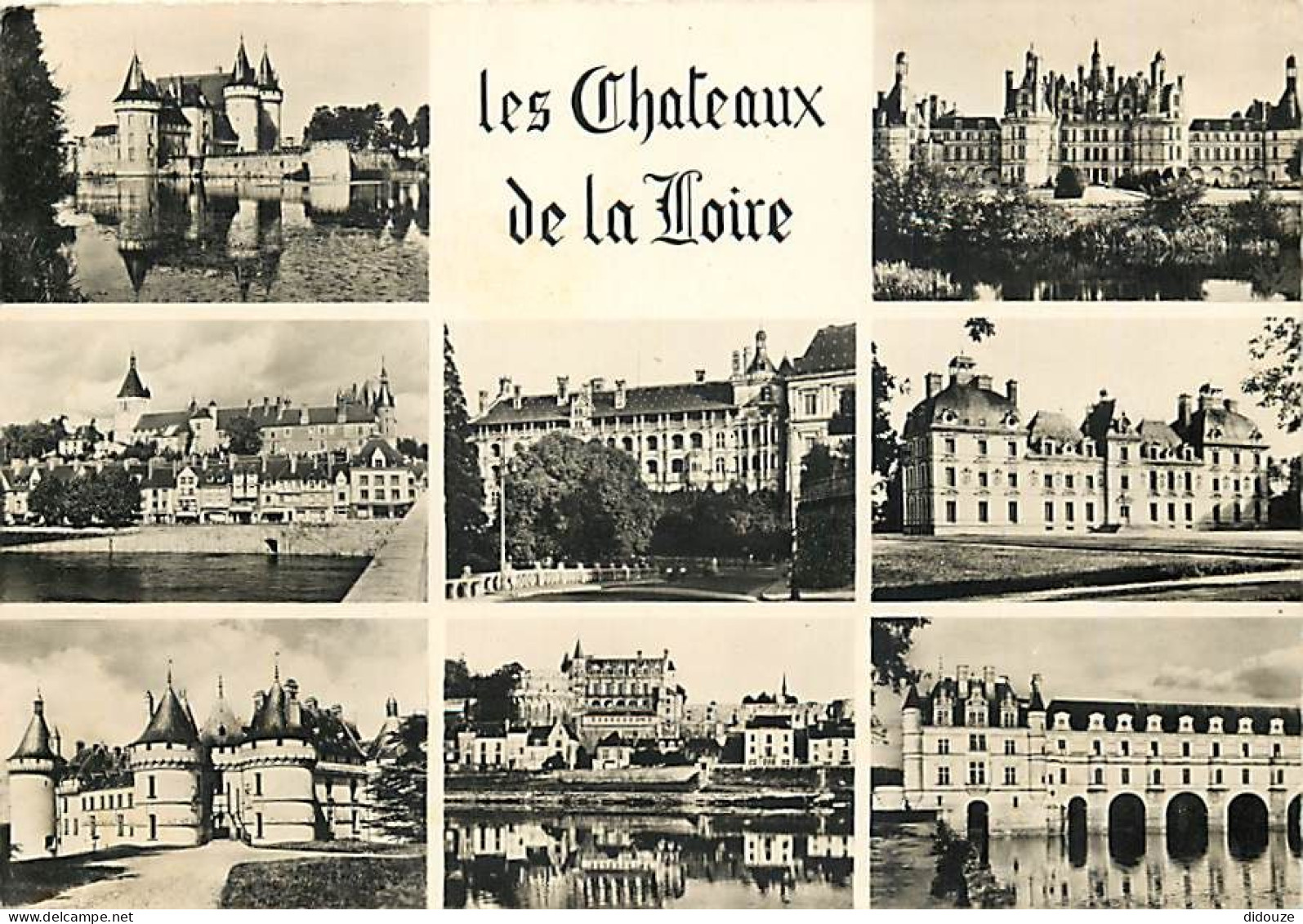 41 - Loir Et Cher - Les Chateaux De La Loire - Multivues - Mention Photographie Véritable - Carte Dentelée - CPSM Grand  - Sonstige & Ohne Zuordnung