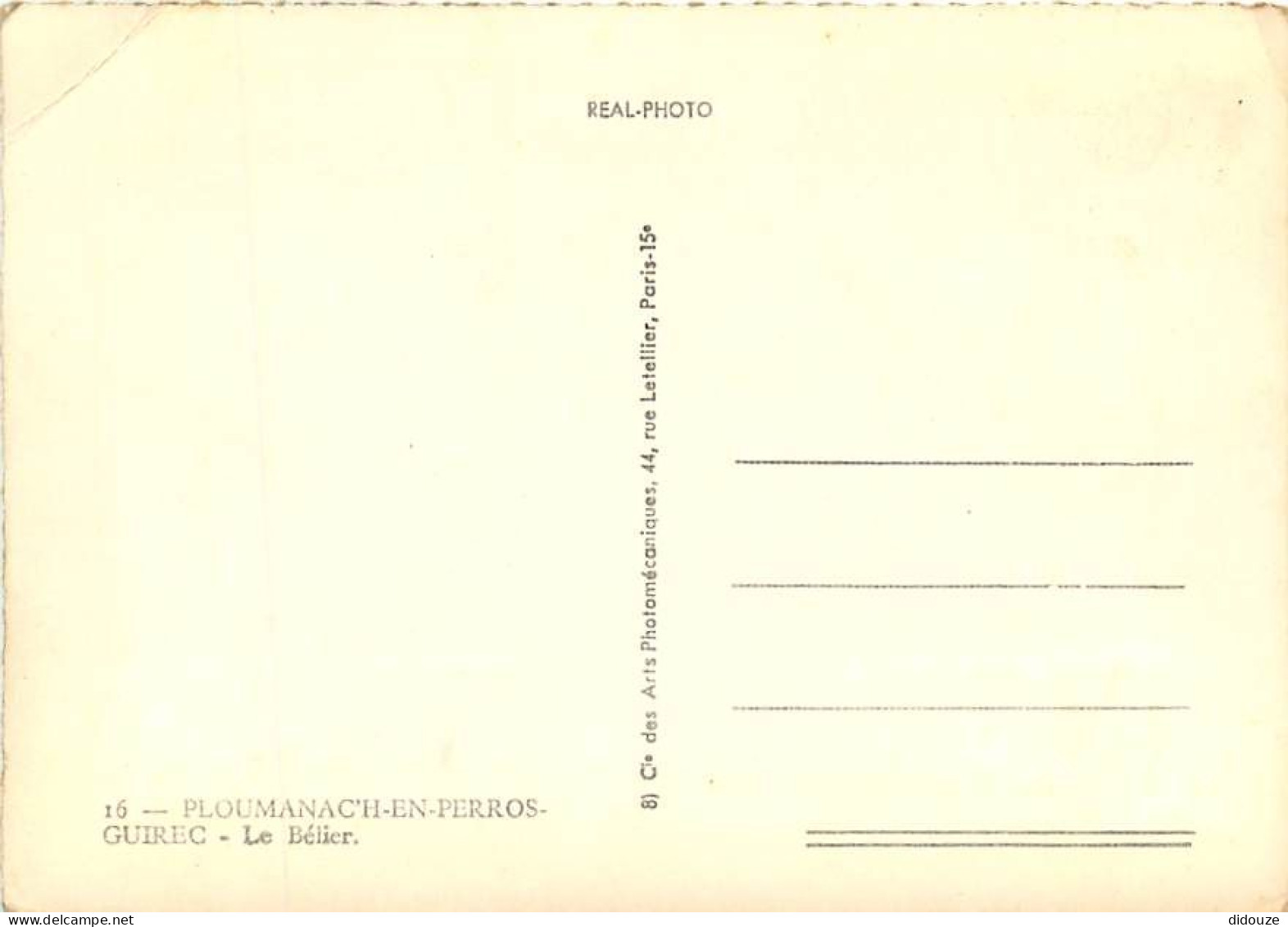22 - Ploumanach - Le Bélier - Mention Photographie Véritable - CPSM Grand Format - Carte Neuve - Voir Scans Recto-Verso - Ploumanac'h