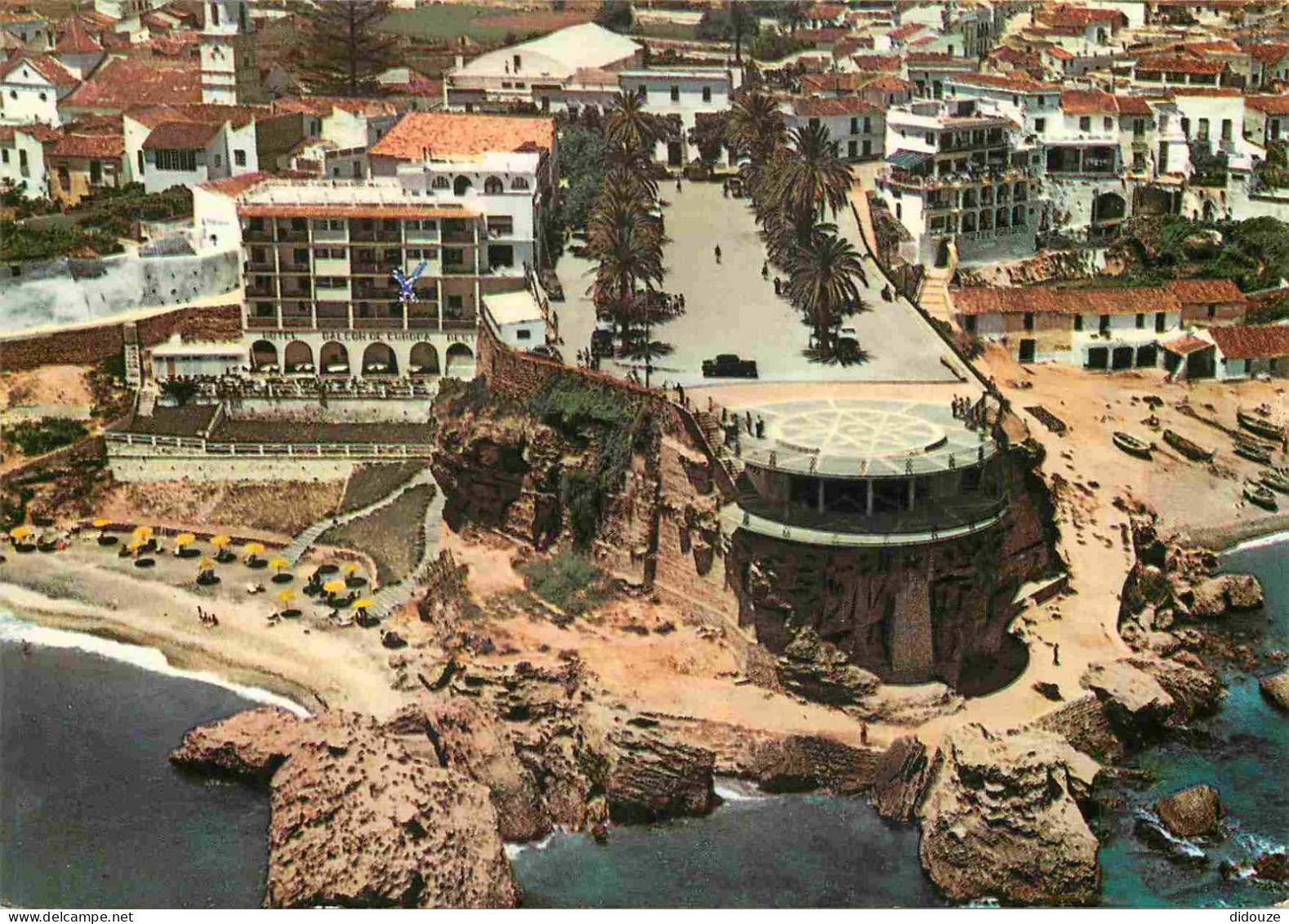 Espagne - Espana - Andalucia - Nerja - Vista Aérea - Balcon D'Europe - Vue Aérienne - CPM - Voir Scans Recto-Verso - Málaga