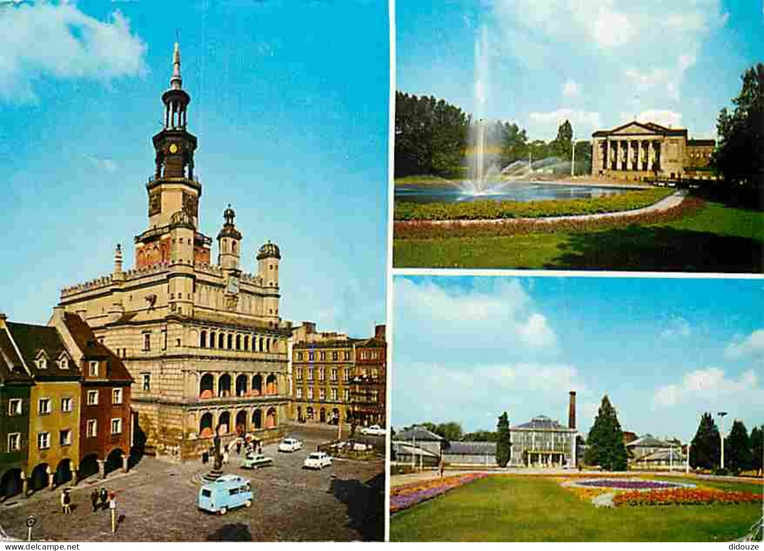 Pologne - Poznan - Multivues - Automobiles - Voir Timbre De Pologne - CPM - Voir Scans Recto-Verso - Polonia