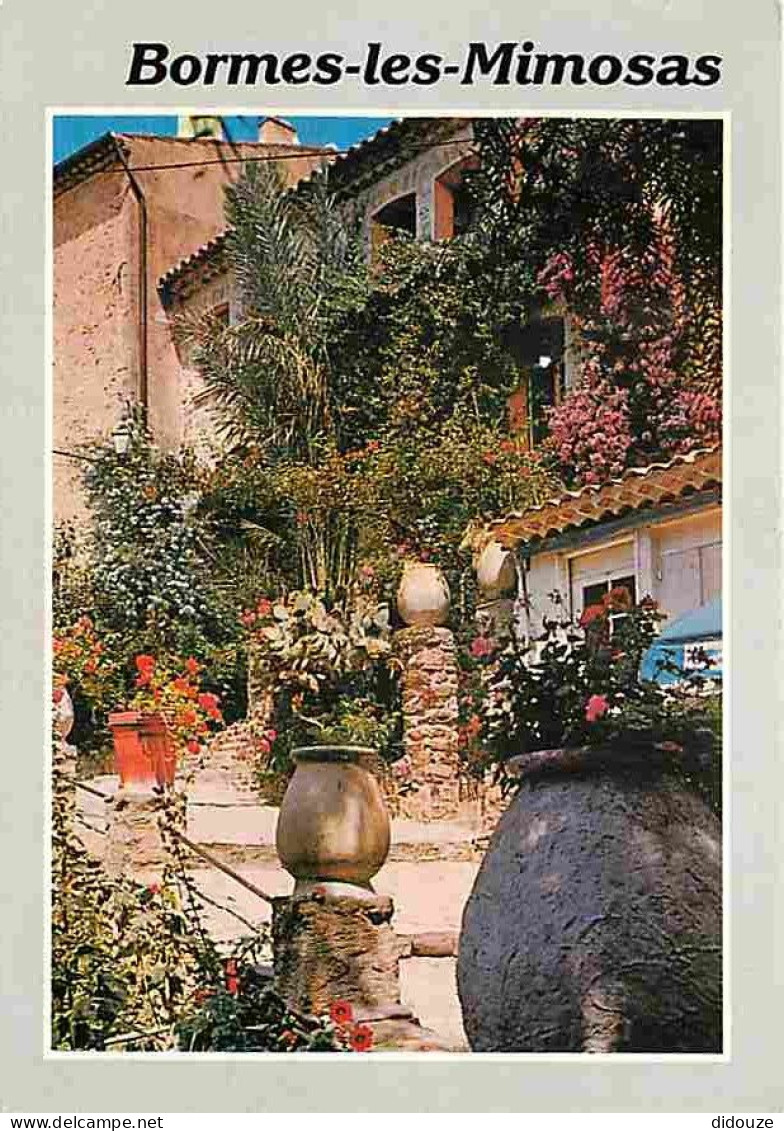 83 - Bormes Les Mimosas - Le Poulid Cantoun - Fleurs - CPM - Voir Scans Recto-Verso - Bormes-les-Mimosas