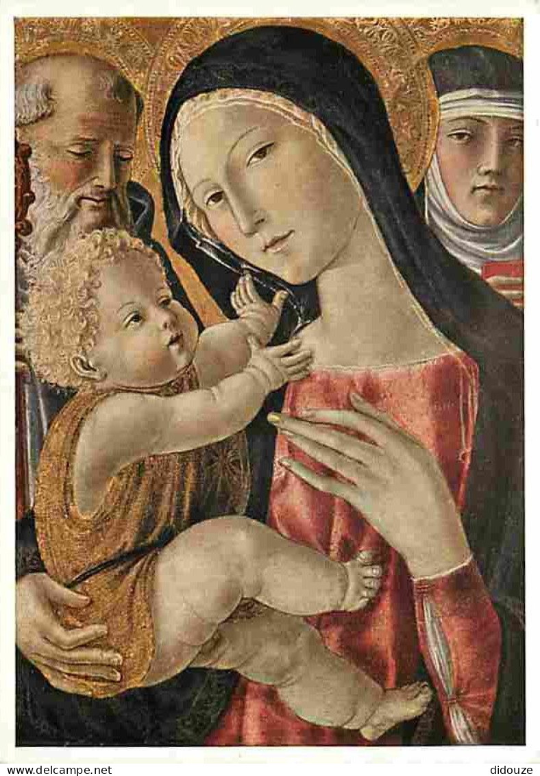 Art - Peinture Religieuse - N Di Bartolomeo - Italienische Madonnen - CPM - Voir Scans Recto-Verso - Pinturas, Vidrieras Y Estatuas
