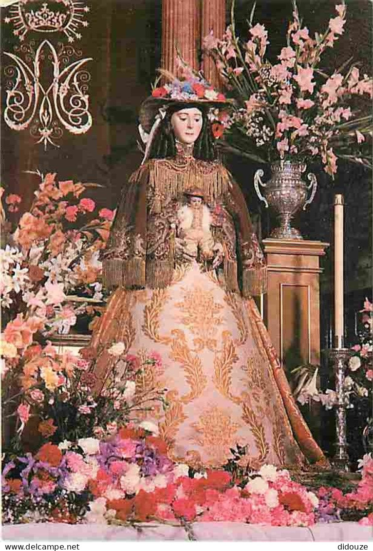 Art - Art Religieux - Nuestra Senora Del Rocio Con Sus Galas De Pastora - Almonte - CPM - Voir Scans Recto-Verso - Quadri, Vetrate E Statue