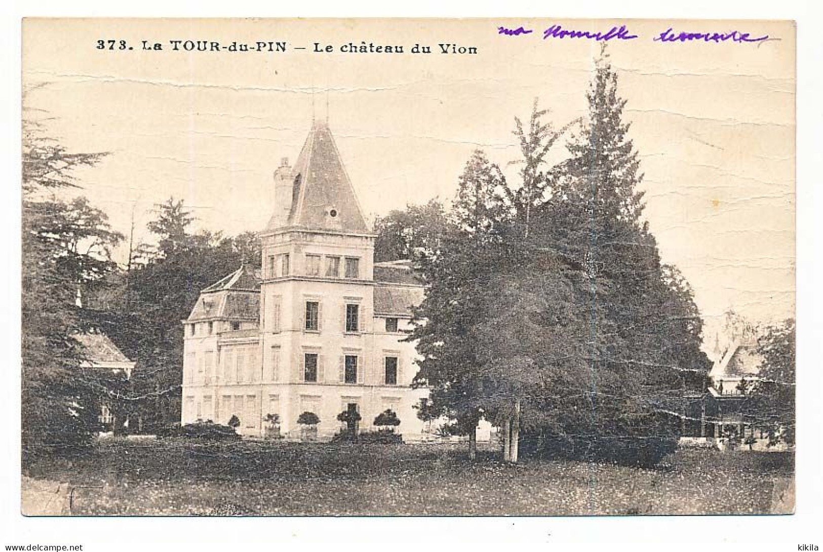 CPA / CPSM  9 X 14 Isère LA TOUR-DU-PIN  Le Château Du Vion - La Tour-du-Pin