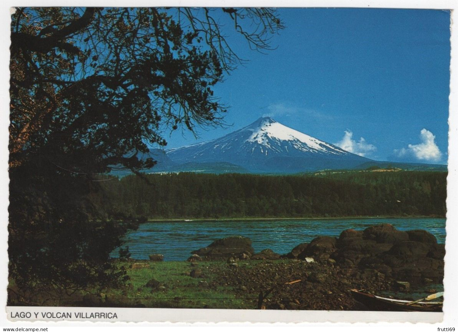 AK 214533 CHILE - Lago Y Volcan Villarrica - Cile