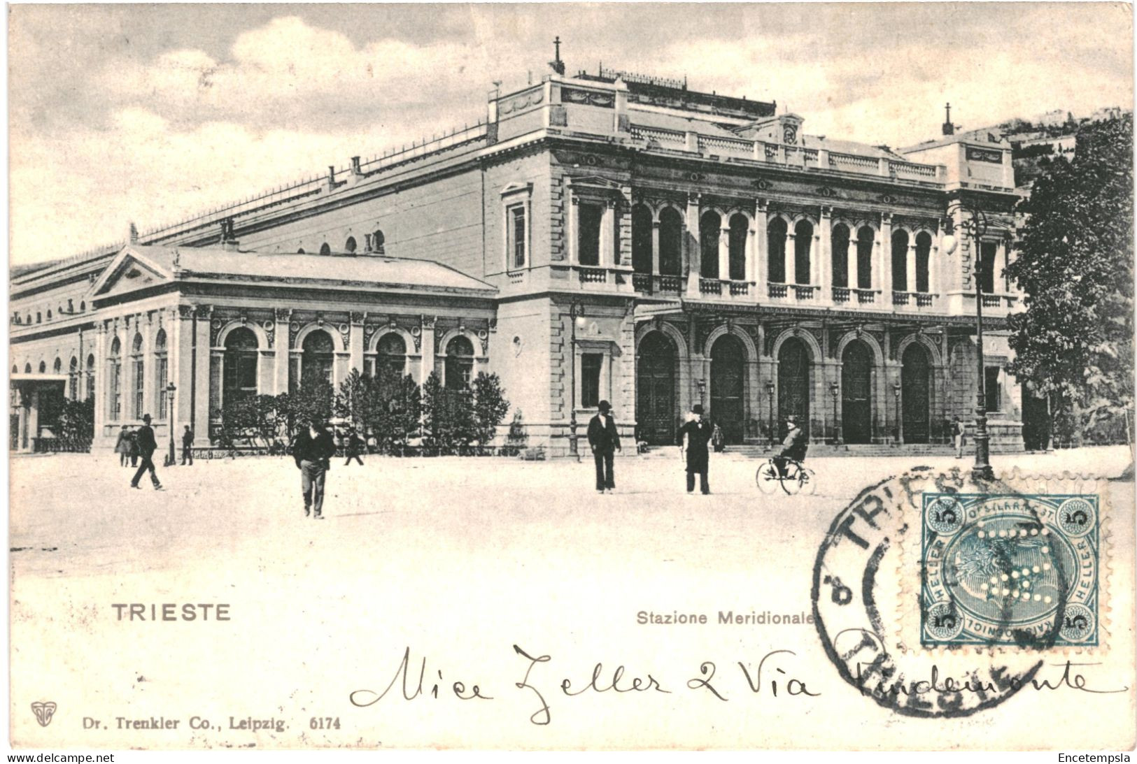 CPA Carte Postale Italie Triestre  Stazione Meridionale 1903  VM79971ok - Trieste (Triest)